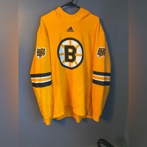 Boston Bruins Adidas Reverse Retro Hoodie XXL